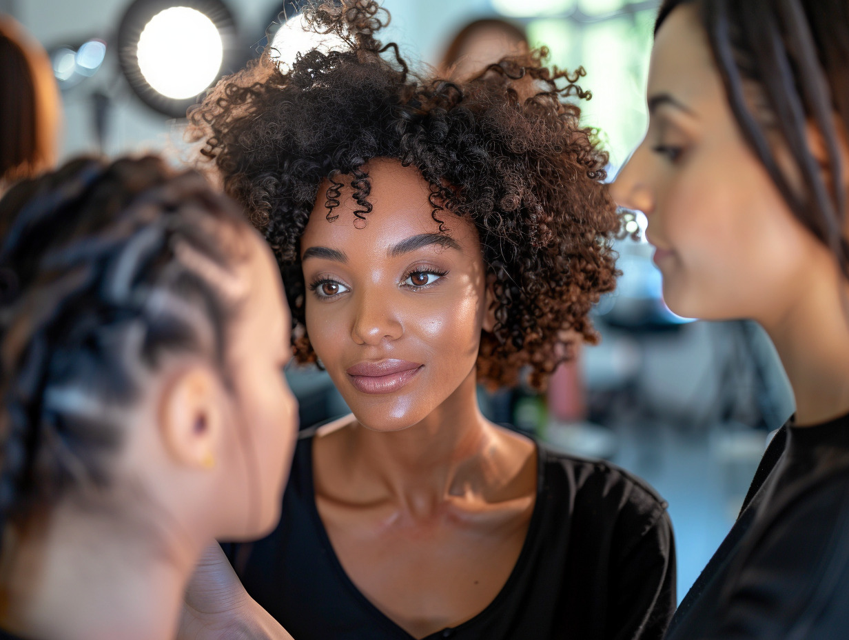 femme  maquillage